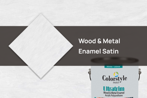 Краска 587 W1 Wood & Metal Enamel Satin 0.728 л.